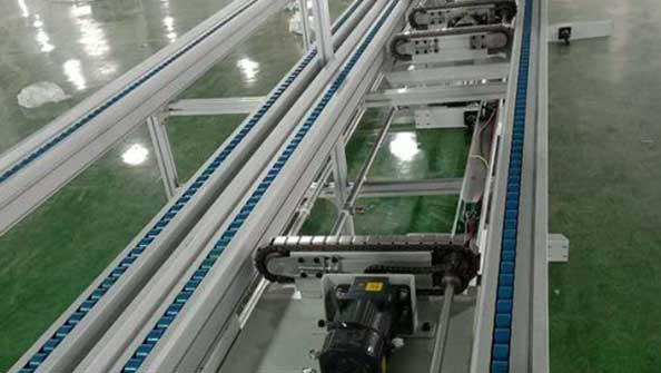 倍速链输送线的工作环节