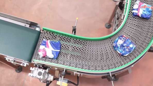 日化工厂自动包装输送线